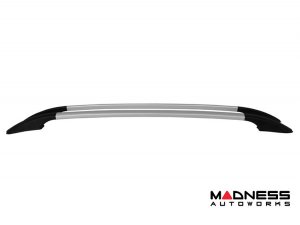 FIAT 500L Roof Rack Side Rails - Smooth Roof - Silver - OMAC 2014-2020